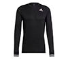 Adidas Freelift Long Sleeve Tee (M) (Black)