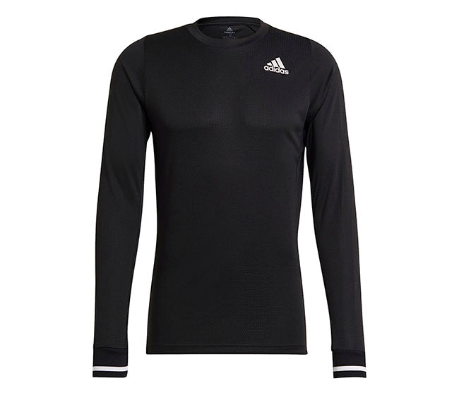 Adidas Freelift Long Sleeve Tee (M) (Black)