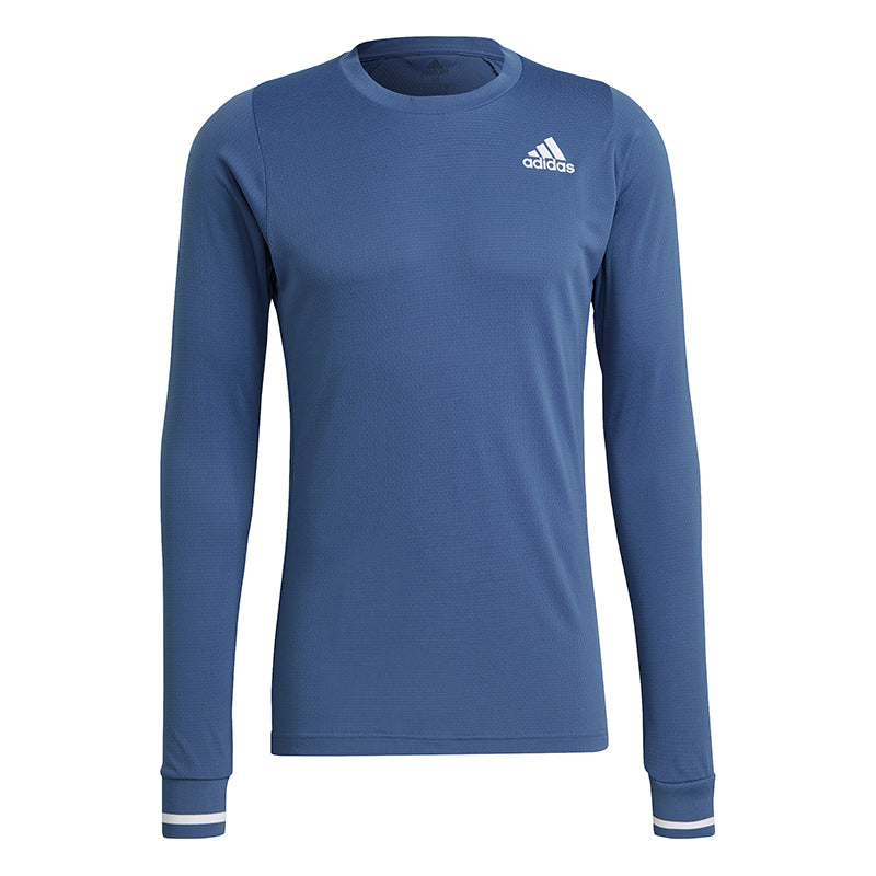 Adidas Freelift Long Sleeve Tee (M) (Blue)