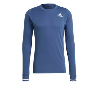 Adidas Freelift Long Sleeve Tee (M) (Blue)