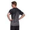 Adidas Freelift Printed Primeblue Tee (M) (Dark Grey)