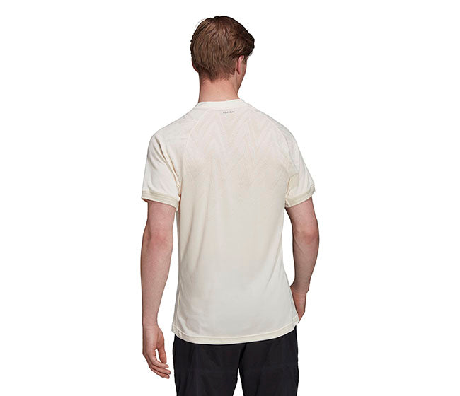 Adidas Freelift Primeblue Tee (M) (Cream)