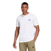 Adidas Barricade Graphic Tee (M) (White)
