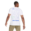 Adidas Barricade Graphic Tee (M) (White)