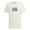 Adidas Nyc Tennis Graphic Logo Tee (M) (Cream)