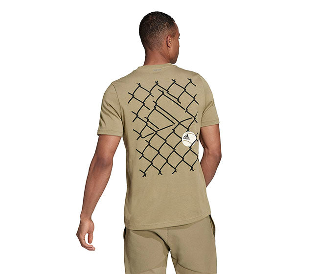 Adidas Us Open Fence Tee (M) (Olive)