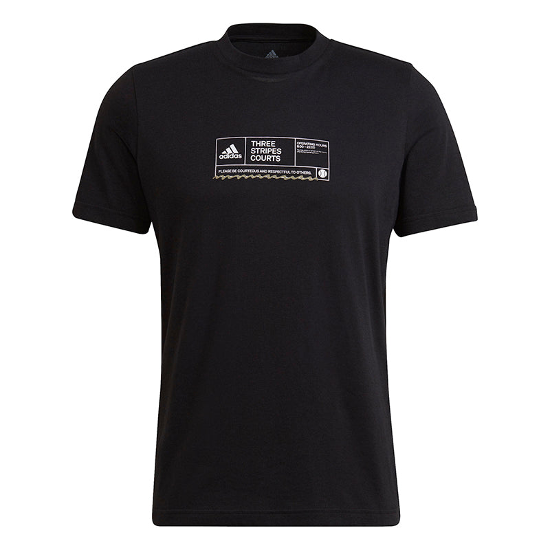 Adidas Us Open For Tee (M) (Black)
