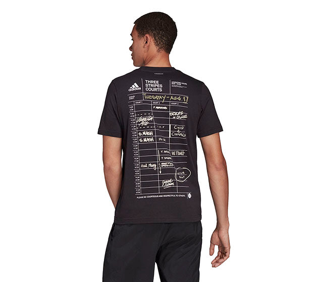 Adidas Us Open For Tee (M) (Black)