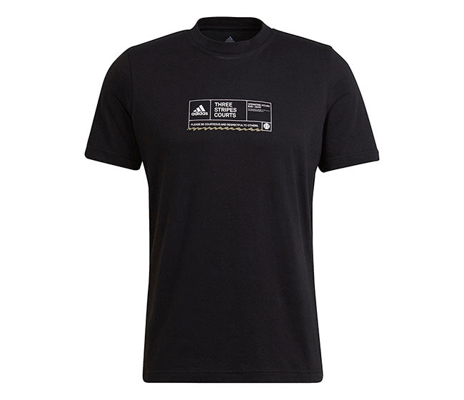 Adidas Us Open For Tee (M) (Black)