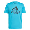 Adidas Category Camo Tee (M) (Aqua)