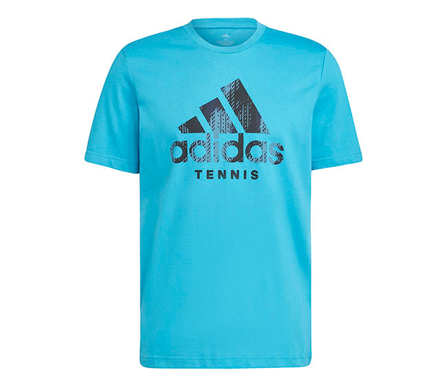 Adidas Category Camo Tee (M) (Aqua)