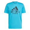 Adidas Category Camo Tee (M) (Aqua)
