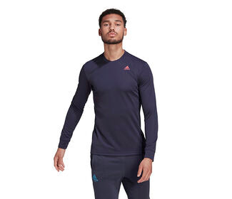 Adidas Freelift Long Sleeve Tee (M) (Navy)