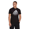 Adidas Tennis Category Graphic Tee (M) (Black)