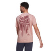 Adidas Game Sweat Match Graphic Tee (M) (Mauve)