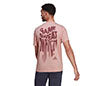 Adidas Game Sweat Match Graphic Tee (M) (Mauve)