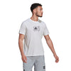 Adidas Golden Cut Graphic Tee (M) (White)
