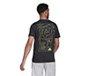 Adidas Golden Cut Graphic Tee (M) (Dark Grey)