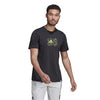Adidas Golden Cut Graphic Tee (M) (Dark Grey)