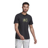 Adidas Golden Cut Graphic Tee (M) (Dark Grey)