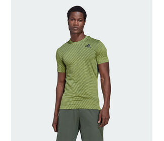 Adidas Freelift Tee (M) (Yellow)