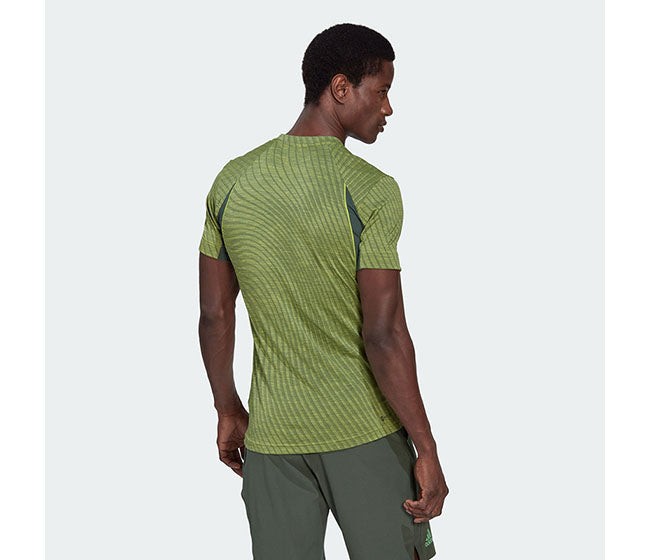 Adidas Freelift Tee (M) (Yellow)