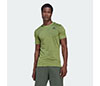 Adidas Freelift Tee (M) (Yellow)