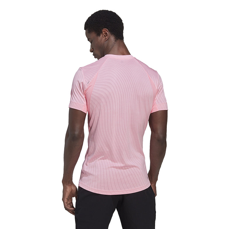 Adidas Freelift Tee (M) (Pink)