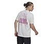 Adidas Hard Courts Graphic Tee (M) (White)