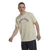 Adidas Tennis Academy Graphic Tee (M) (Ecru Tint)