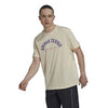 Adidas Tennis Academy Graphic Tee (M) (Ecru Tint)