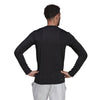 Adidas Paris Tech Fit Long Sleeve (M) (Black)