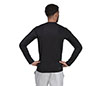 Adidas Paris Tech Fit Long Sleeve (M) (Black)