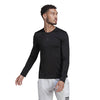 Adidas Paris Tech Fit Long Sleeve (M) (Black)