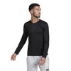 Adidas Paris Tech Fit Long Sleeve (M) (Black)
