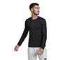 Adidas Paris Tech Fit Long Sleeve (M) (Black)
