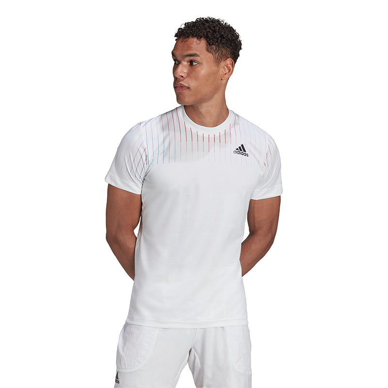 Adidas Melbourne Freelift Tee (M) (White)