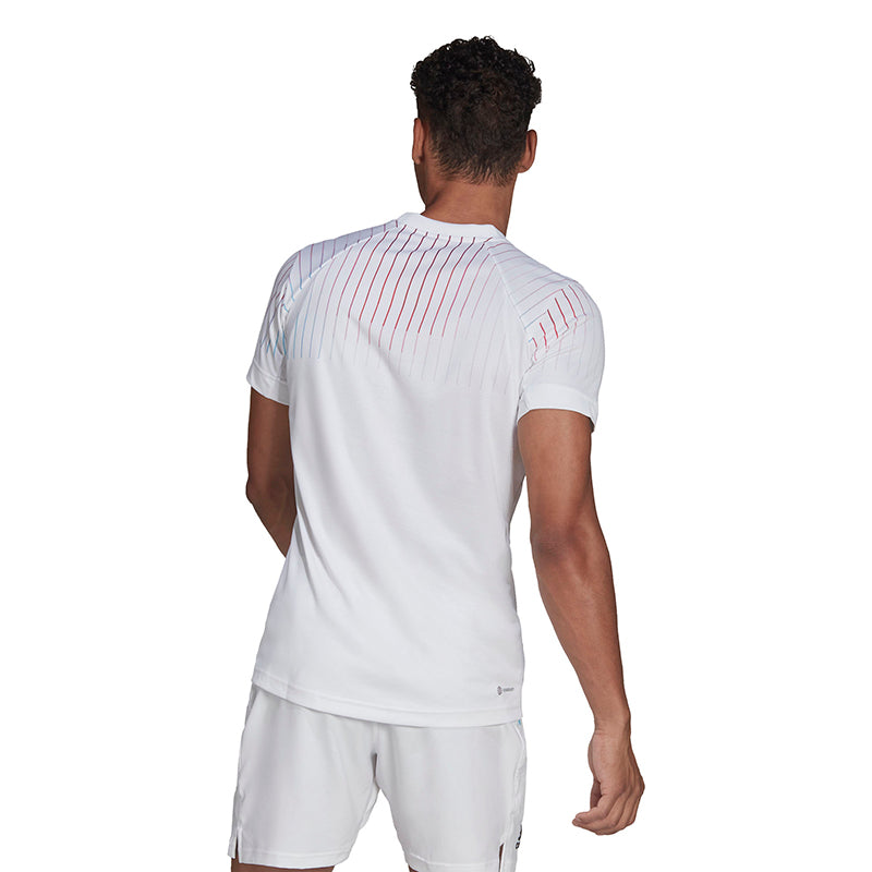 Adidas Melbourne Freelift Tee (M) (White)