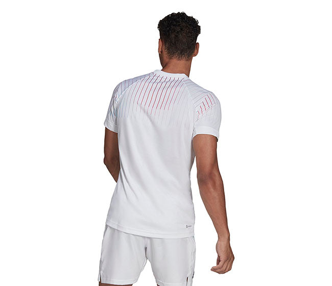 Adidas Melbourne Freelift Tee (M) (White)