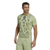 Adidas Paris Freelift Tee (M) (Lime)