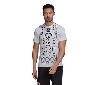 Adidas Paris Freelift Tee (M) (White)
