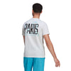 Adidas Tennis Paris Graphic Tee (M) (White)