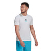 Adidas Tennis Paris Graphic Tee (M) (White)