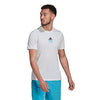 Adidas Tennis Paris Graphic Tee (M) (White)