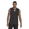 Adidas Paris Sleeveless Tee (M) (Black)