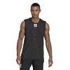 Adidas Paris Sleeveless Tee (M) (Black)