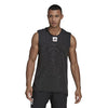 Adidas Paris Sleeveless Tee (M) (Black)