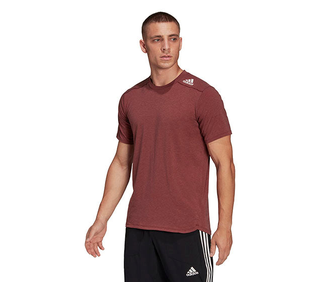 Adidas Designed 4 Sport Tee (M) (Maroon)