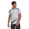 Adidas D4T All Over Print Tee (M) (White)