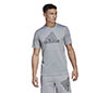 Adidas Badge Of Sport Primeblue Tee (M) (Grey)